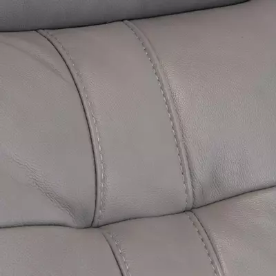 Grey Italian Leather